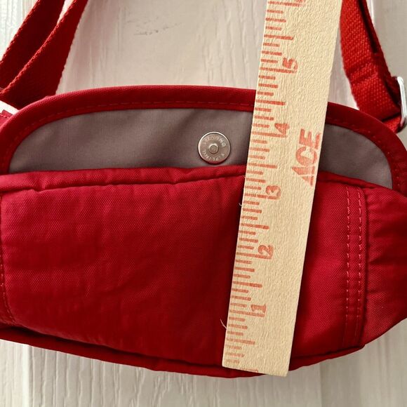 Kipling Women's Sabian Red Crossbody Mini Bag with Adjustable Strap With Jaxton - Picture 7 of 10